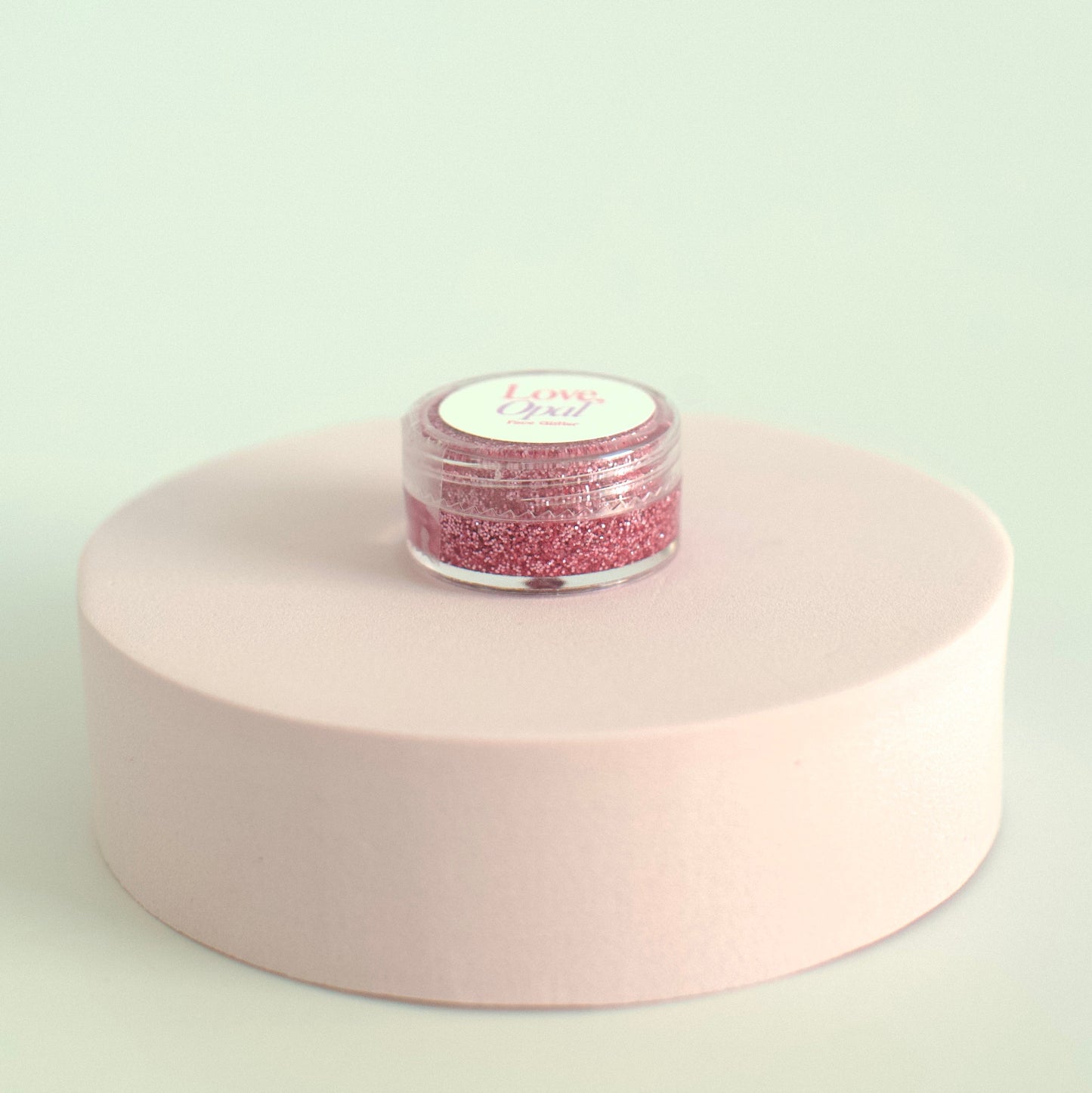 Pink Face Glitter