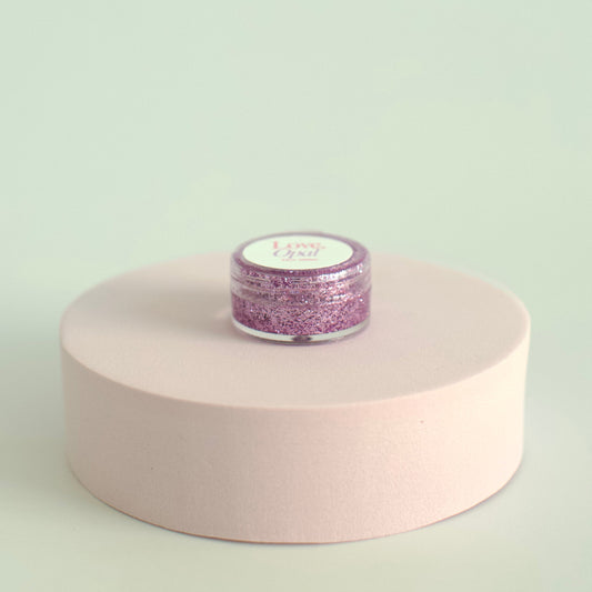 Purple Face Glitter