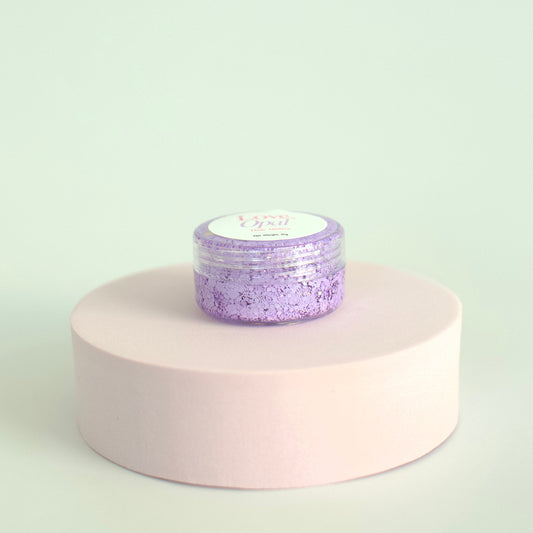 Purple Glitter Gel